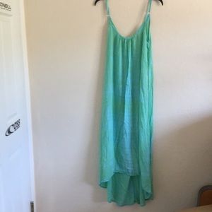 Tiara Hawaii High to Low Tie Dye Dress